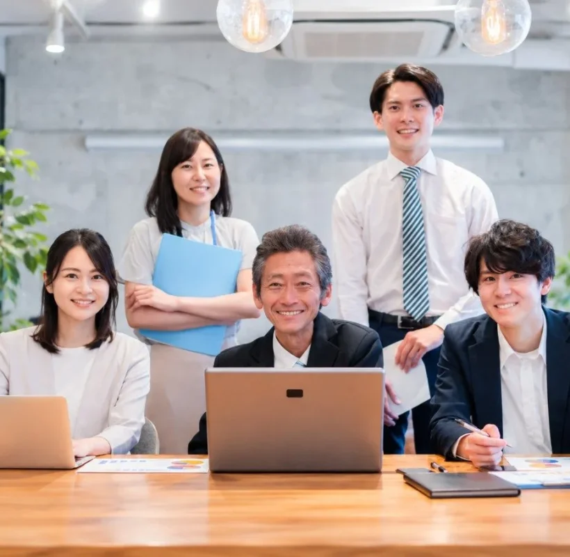Modern Office Team Portrait-150kb
