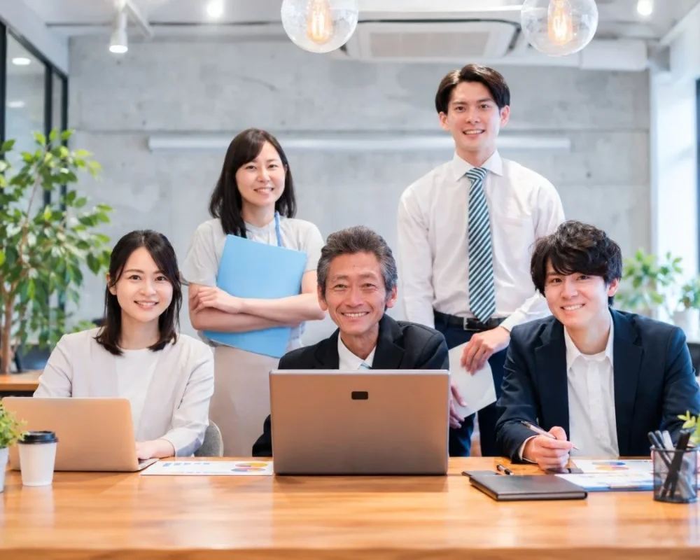Modern Office Team Portrait-150kb